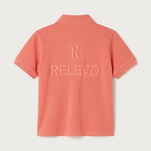Camiseta Polo de Manga Corta para Hombre RELEVO, Corte Regular, Diseño Casual con Letras en la Parte Delantera, Color - Product Image 5