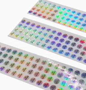 उच्च गुणवत्ता वाले अनुकूलित प्रिंटिंग कंप्यूटर लोगो विद्युत होलोग्राफिक लेबल स्टिकर विरोधी नकली होलोग्राम लेबल स्टिकर - Product Image 1