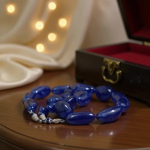 Perles lisses en Tanzanite naturelle de Jaipur, 12 mm et 14 mm, style bohème, pour la fabrication de bijoux et le port quotidien - Product Image 3