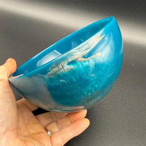 Resin Bowls Salad Serving Bowl New Design Serving Resin Bowl Handmade Home & Garden Kitchen & <b>Tabletop</b> Customization Shape - Product Image 1