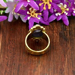 Natural Purple Oyster Turquoise Gemstone <b>Ring</b> Handmade 925 Sterling Silver Gemstone <b>Ring</b> Boho Statement Jewelry Gift For <b>Men</b> - Product Image 6