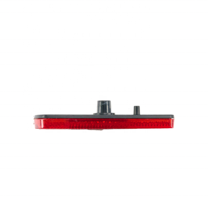 High-Visibility Slim <b>Reflective</b> Strip | ABS/PMMA <b>Material</b> | Red Lens | Screw M4 Installation | StVZO Z Certified - Product Image 4