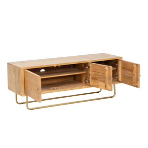 Meuble TV Vandana Mira Falcon en bois de manguier et métal - Product Image 4