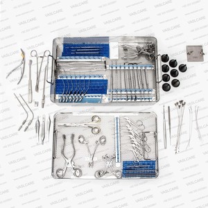 ENT Ear Surgical Instruments Tray Set Stainless Steel Otology Surgery <b>Kit</b> for Ear Anatomy Treatment <b>Kit</b> by Vaslcare - Product Image 1