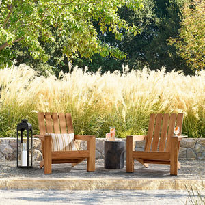 Chaise longue de jardin de haute qualité, best-seller, en teck, mobilier d'extérieur, chaise Adirondack pour hôtel, terrasse - Rustler - Product Image 1