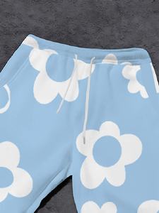 Pantalones Deportivos Personalizados de Pierna Ancha y Corte Recto, Holgados, de Jersey de Poliéster, Pantalones Deportivos Plisados para Hombre - Product Image 3