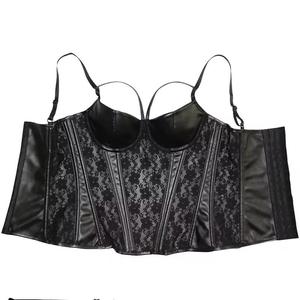 คอร์เซ็ตของผู้หญิงวินเทจชุดกระชับสัดส่วนเซ็กซี่แบบโอเวอร์บัสเทจคอร์เซ็ทผ้าบอร์เคดระบายอากาศทันสมัยสำหรับขนาดใหญ่พิเศษ - Product Image 4