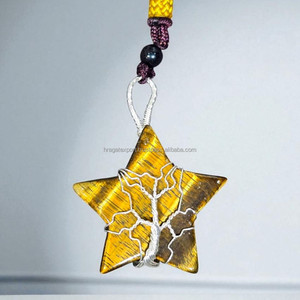 Piedra Natural de ágata, venta al por mayor, la mejor calidad, curación y energía, forma de T, collar con colgante de cristal especial de Navidad - Product Image 3