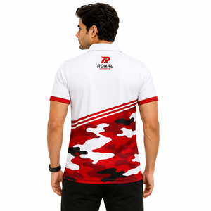 Polo pour Homme Tendance et Luxe – Design Élégant à Motif Uni, Manches Courtes, Coupe Longue, en Tissu Jersey - Product Image 4