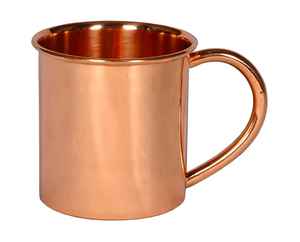 Taza de Cobre Clásica Premium - Diseño Americano Elegante, Hecha a Mano, Duradera, a Prueba de Fugas, Tamaño Personalizado para Uso en el Hogar, Hoteles y Bares - Product Image 5