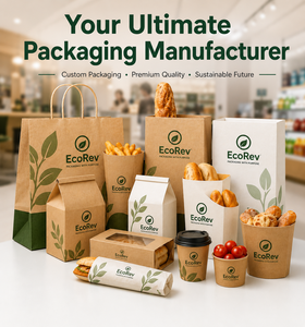 Custom Eco-friendly Biodegradable Disposable Personalized Wax UV Coated Grease Oil Proof French Fries Burger Donut Paper Bread - Product Image 4