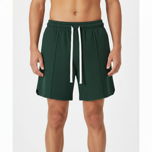 Pantalones Cortos Casuales Lisos de Algodón y Poliéster, Corte Regular, Largura hasta la Rodilla, Transpirables, de Secado Rápido, Ligeros, Disponibles en Todas las Tallas, Personalizables - Product Image 2