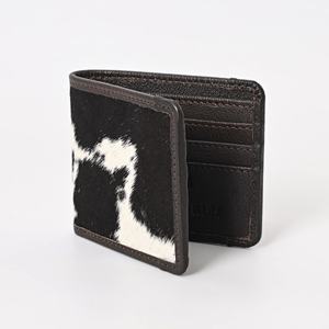 Cartera Bifold de Cuero Vacuno Genuino para Hombre con Múltiples Ranuras para Tarjetas y Logotipo Personalizado - Product Image 3