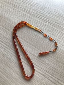 Tasbih élégant et écologique en perles de résine personnalisées, chapelet de prière islamique, misbaha musulmane, fait main de qualité supérieure - Product Image 1