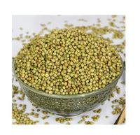 Graines de coriandre culinaire de qualité supérieure utilisées dans la cuisine de spécialité et l'assaisonnement gastronomique Marque G GROW AGRI INTERNATIONAL Fabriqué en Inde