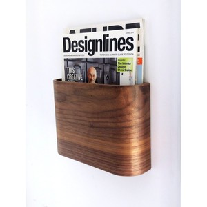 ชั้นวางนิตยสารติดผนังไม้โรสวูดทำมือ |   ราคาขายส่ง - Product Image 2