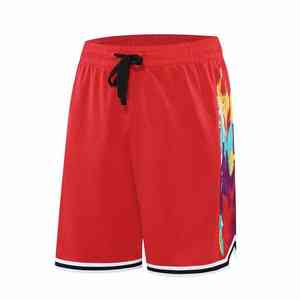 กางเกงขาสั้นออกกำลังกายสำหรับผู้ชาย กางเกงวิ่งเทรนนิ่งระบายอากาศได้ดี มีกระเป๋า กางเกงลำลอง - Product Image 2