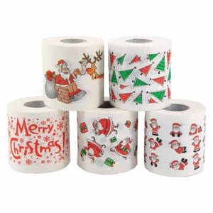 Wholesale Custom Large <b>Color</b> Print 3 Ply Toilet <b>Paper</b> High Quality Virgin Pulp Absorbent and Customizable - Product Image 5