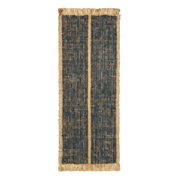 Tapis en jute 100% tissé à la main, tapis en fibres naturelles, tapis rayé, fabricant de tapis
