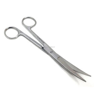 Ciseaux chirurgicaux manuels en acier inoxydable de qualité supérieure, durables, à lames courbées de 6,5 pouces, outils chirurgicaux - Product Image 1