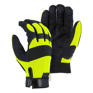 Mechanic Gloves Wholesale Neoprene Spandex <b>Full</b> Finger Anti <b>Slip</b> Working Safety Gloves for Men Durable Industrial Work Gloves - Product Image 4