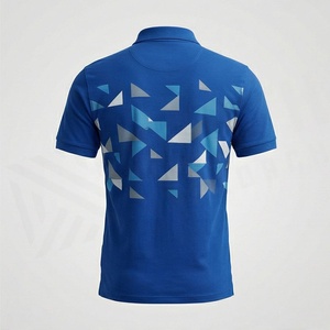 Chemises polo à manches courtes personnalisées pour équipe, t-shirts de golf en coton doux pour hommes, vêtements de sport respirants, t-shirts de couleur personnalisée - Product Image 2