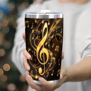 Stainless Steel Tumbler 20oz Vacuum Insulated <b>Reusable</b> <b>Cup</b> For Home Daily Use - Product Image 3