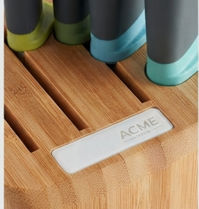 Premium Wooden Knife Rack with Block Durable Storage Rack Elegant Design Ideal For Kitchen Knives - Product Image 2
