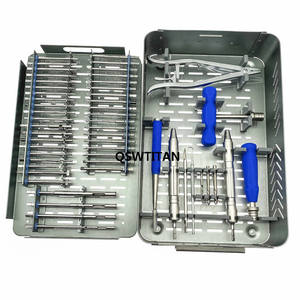 Kit de Instrumentos Quirúrgicos Ortopédicos de Acero Inoxidable Synthess/Depuy, Base para la Extracción de Tornillos Rotos, de Dentavex - Product Image 2