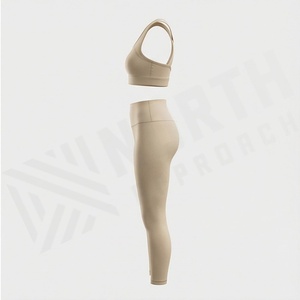 Conjunto Deportivo de Yoga sin Costuras de Nailon Estampado para Mujer, Ropa Deportiva, Sujetador Deportivo, Leggings, Traje Deportivo para Gimnasio, Fitness y Atletismo - Product Image 3