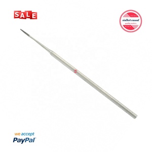 Podiatry Micro Head คนผิวดำขนาดไฟล์: 13ซม. รูปร่างปลายตรงปลายเดียวได้รับการออกแบบสำหรับการรักษาคุด - Product Image 3