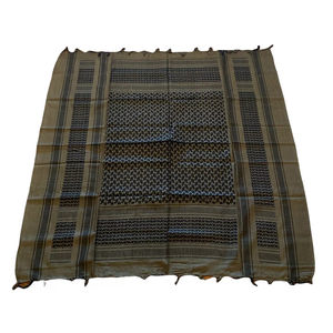 Pañuelo táctico de algodón de alta calidad para hombre, tipo Shemagh, transpirable, para el desierto, bandana, pañuelo para la cabeza, estilo medioriental. - Product Image 4