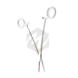 คีมหนีบหลอดเลือดแบบโค้ง Jacobson Micro Mosquito Forceps สำหรับผ่าตัด หยุดเลือด ใช้ในงานทันตกรรม สัตวแพทย์ ปลายแหลมละเอียด สำหรับหลอดเลือดแดง เครื่องมือแพทย์ - Product Image 4