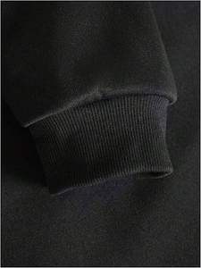 Sweat à capuche thermique vintage brodé pour homme, 100 % coton, manches longues, avec cordon de serrage, collection automne - Product Image 3