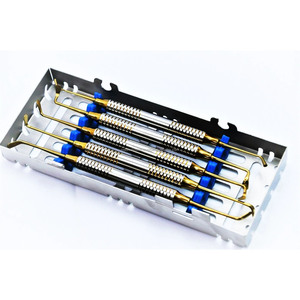 Juego de 5 Instrumentos Alemánicos para Levantamiento de Senos con Casete de Esterilización, Kit de Implantes Dentales, Instrumentos Dentales, Proveedor Mayorista - Product Image 1