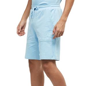 Logo personnalisé Streetwear de haute qualité 100% Shorts en coton pour hommes Design propre short de course court au genou Gym Shorts pour hommes - Product Image 2
