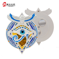 Aimants de réfrigérateur multi-pièces personnalisés 3D superposés, aimants de réfrigérateur, souvenirs de voyage, cadeaux décoratifs, fournisseur en gros
