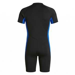 Combinaison de plongée en néoprène imperméable à manches longues de 3 mm et 1,5 mm avec fermeture éclair avant et capuche - Product Image 3