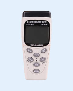 Thermomètre numérique professionnel à double canal Tenmars TM-82N |   Thermomètre à thermocouple de type K/J haute précision (OEM) - Product Image 1