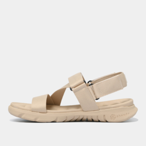 Sandales jaunes légères décontractées à bout ouvert avec brides croisées, fermeture auto-agrippante, séchage rapide, bride de talon amovible en nylon - Product Image 5