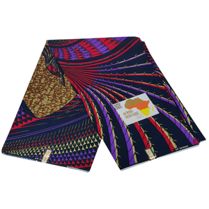 Tissu en coton véritable authentique 2026, 100 % coton, écologique, imprimé numérique floral, pour décoration intérieure et robes - Product Image 1