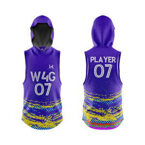 Maillots de football américain 7v7 personnalisés 100% polyester, séchage rapide, antibactériens, pour l'été et le printemps, uniformes 7 sur 7 - Product Image 4