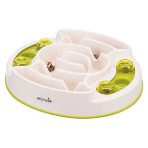 Labyrinthe d'alimentation interactif pour animaux de compagnie 30 x 27 cm avec système de distribution de nourriture - Product Image 1