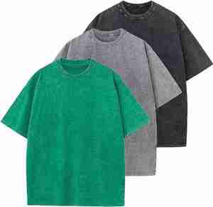 Camiseta de Cuello Redondo para Hombre, Algodón Premium, Cómoda, Corte Regular, Uso Diario Informal, Ropa Urbana y para Actividades al Aire Libre - Product Image 4