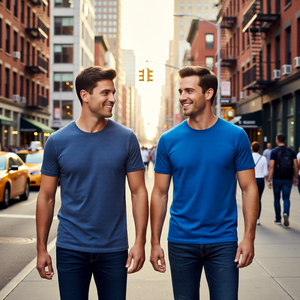 เสื้อยืดลำลองผู้ชายพรีเมียม ผ้าฝ้าย 100% 210gsm ผ้าเจอร์ซีย์สำหรับฤดูร้อน คอกลม พิมพ์ลาย คุณภาพสูง เป็นมิตรกับสิ่งแวดล้อม แห้งเร็ว ระบายอากาศได้ดี แขนสั้น - Product Image 1