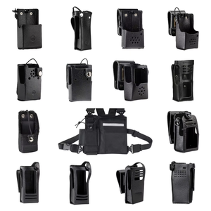 Étui en cuir HLN9701B avec boucle de ceinture pivotante, étui de transport portable pour talkie-walkie radio bidirectionnelle DP1400 CP200D DEP450 CP180 - Product Image 6