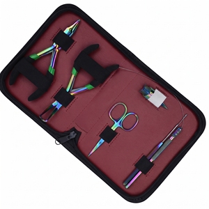 Juego de Pinzas para Extensiones de Cabello con Punta I, Microperlas, Anillos Nano, Gancho de Extracción, Acero Inoxidable, Accesorios para Salón de Belleza - Product Image 6