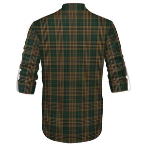 Chemise Kilt Jacobite Écossaise Personnalisée pour Homme - Tartan du Clan O'Farrell - Hauts à Manches Longues à Lacets 2026 - Product Image 3