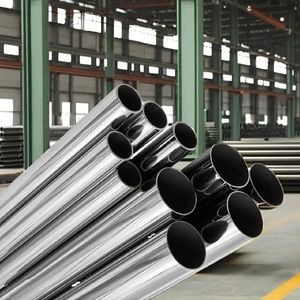 Tuyau en acier inoxydable décoratif à finition satinée, pliage en spirale, prix bas, fabriqué au Vietnam, marque ASTM A554, tube en acier inoxydable SS304 SS201 200/300 - Product Image 1