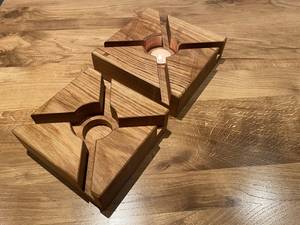 Decorative Wooden <b>Tea</b> <b>Light</b> Stand for Wedding Centerpieces - Product Image 3